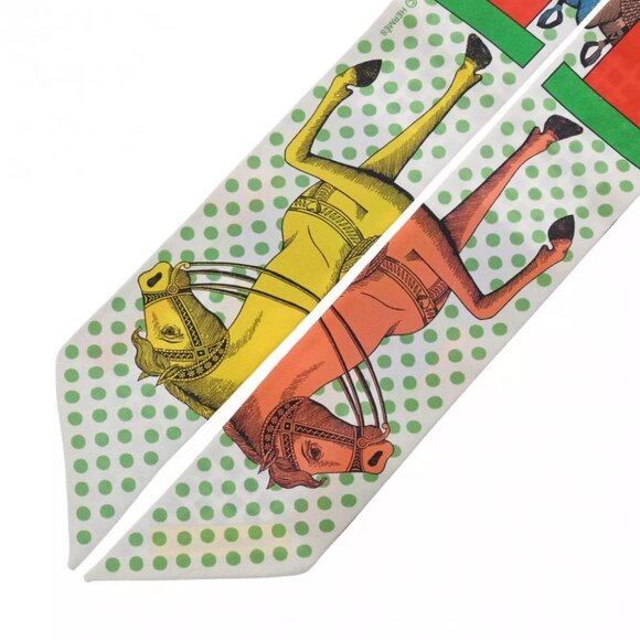 HERMES multicolor scarf - Picture 4 of 12